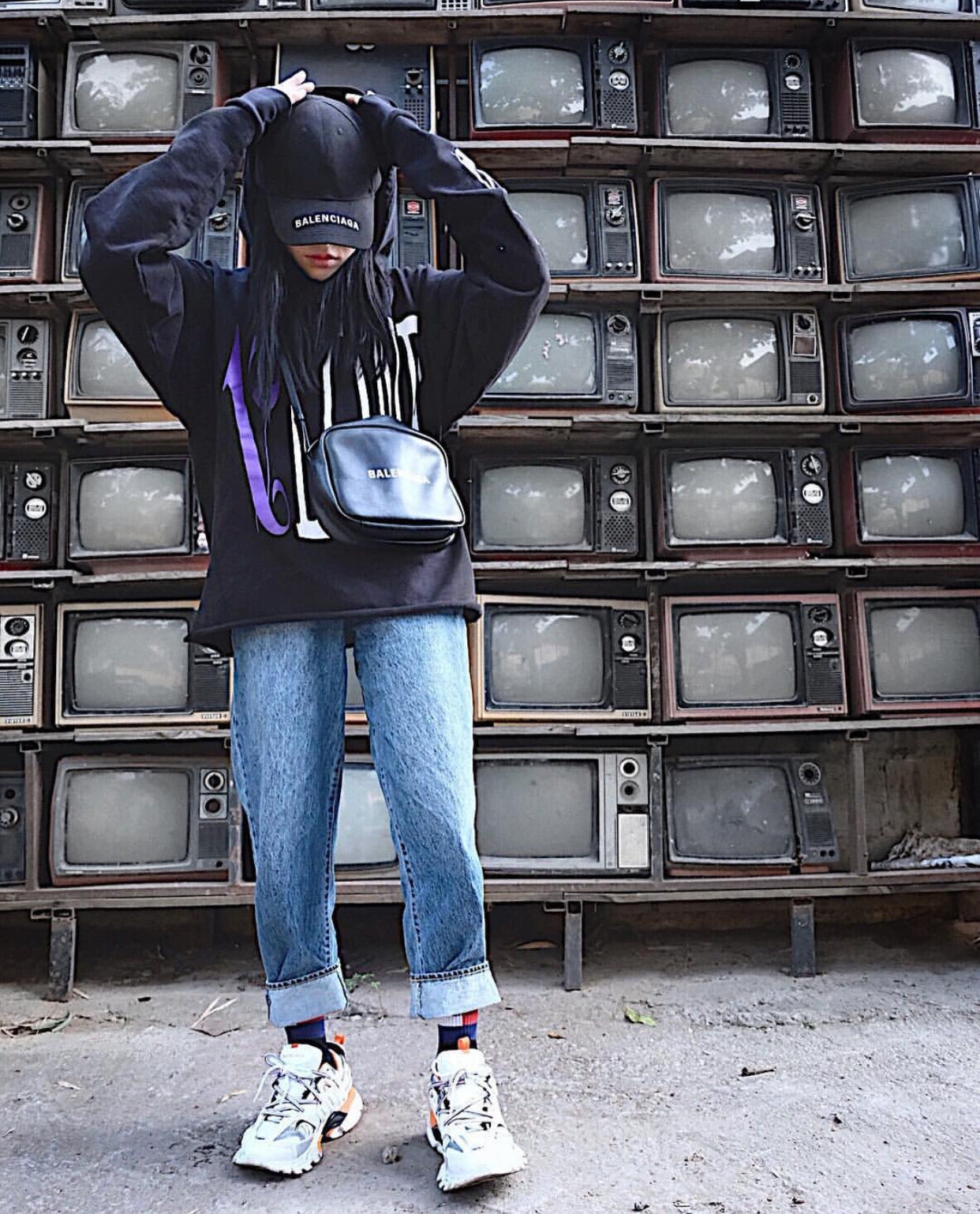 VLONE Hiroshi Fujiwara Lightning Hoodie for Streetwear