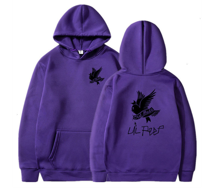 Lil Peep Streetwear Hoodie - Trendy Loose Fit