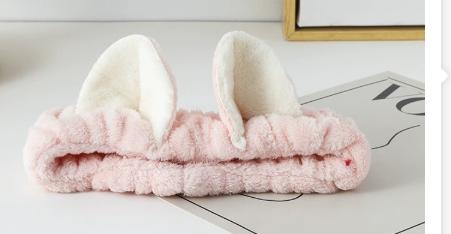 Women's Cute Cat Ear Headband for Makeup and Skincare