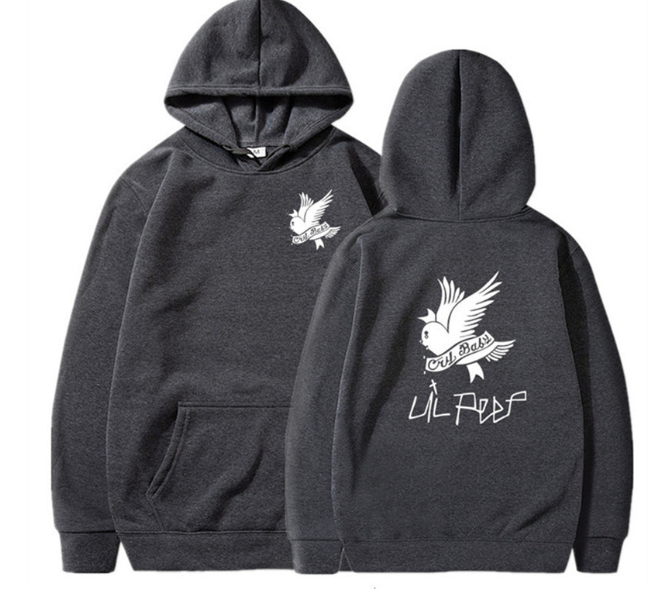 Lil Peep Streetwear Hoodie - Trendy Loose Fit